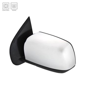 GM TRUCKS & VANS CANYON (GMC)  DOOR MIRROR LEFT (Driver Side) PWR/HTD (1st DESIGN)(W/SPOT GLASS)(CHROME CVR) OEM#23408200 2015-2017 PL# GM1320522