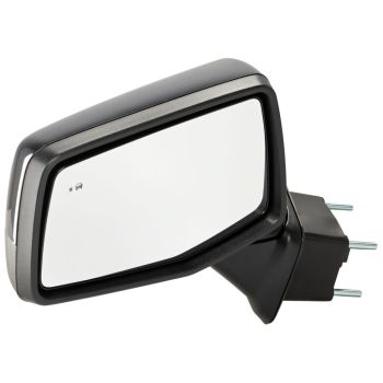 GM TRUCKS & VANS SILVERADO/PU 1500 DOOR MIRROR LEFT (Driver Side) PWR/HTD/SIGNAL/PUDDLE LAMP/MEMORY/P-FOLD (W/BSD)(PTD-CVR)(WO/DIM OEM#84898867-PFM 2022-2023 PL# GM1320590
