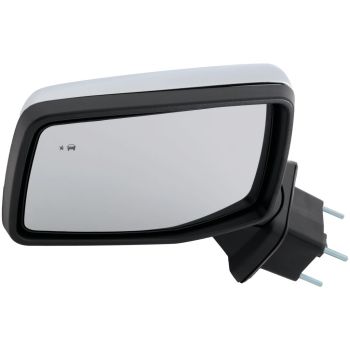 GM TRUCKS & VANS SIERRA/PU 1500 DOOR MIRROR LEFT (Driver Side) PWR/HTD/SIGNAL (W/BSD)(CHROME)(STD) OEM#84823227-PFM 2022-2023 PL# GM1320627
