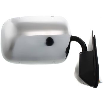 GM TRUCKS & VANS TAHOE (CHEVY) (HEAD/LAMP & C/L 2pcs Design ) MIRROR RIGHT (Passenger Side) CHROME MANUAL (BELOW EYELINE) OEM#15697332 1995-2000 PL# GM1321103