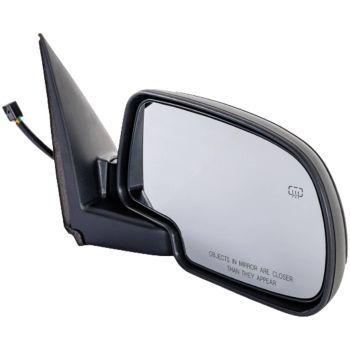 GM TRUCKS & VANS SUBURBAN (CHEVY) _(USE PART# 337163H)DR MIRROR RIGHT (Passenger Side) POWER/HEATED (W/LAMP & BLACK GRAINED)(M-FOLD) OEM#15179833 2000-2002 PL# GM1321247