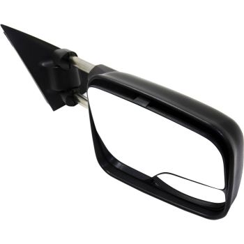 GM TRUCKS & VANS TAHOE (CHEVY) (NEW STYLE) MIRROR RIGHT (Passenger Side) MANUAL DUAL ARM(CAMPER)(W/WIDE ANGLE MIRROR) OEM#15172059 2000-2006 PL# GM1321298