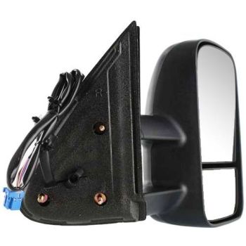 GM TRUCKS & VANS SIERRA/PU (GMC) (07 OLD STYLE) DOOR MIRROR LEFT (Driver Side) POWER/HEATED (TOW TYPE)(DUAL ARM)(NO SIGNAL IN GLASS) OEM#15904035-PFM 2003-2007 PL# GM1321410