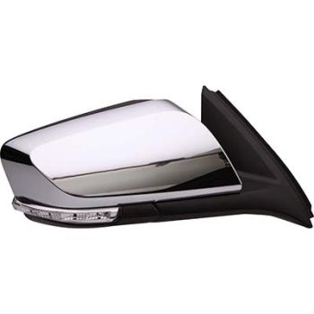CHEVROLET IMPALA  (NEW)(4pc T/L) DOOR MIRROR RIGHT (Passenger Side) PWR/HTD/SIGNAL/PUDDLE/MEMORY (WO/BSD OEM#22936936-PFM 2014-2017 PL# GM1321460