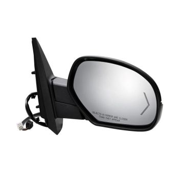 GM TRUCKS & VANS SIERRA/PU 2500/3500 DOOR MIRROR RIGHT (Passenger Side) PWR/HTD/SIGNAL/PUDDLE LAMP/MEMORY/P-FOLD (TXT-BLACK) OEM#20756893 2011-2014 PL# GM1321502