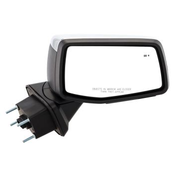 GM TRUCKS & VANS SIERRA/PU 1500 DOOR MIRROR RIGHT (Passenger Side) PWR/HTD/SIGNAL/PUDDLE LAMP/MEMORY/P-FOLD (W/BSD)(CHROME)(STD) OEM#84898865-PFM 2022-2023 PL# GM1321631