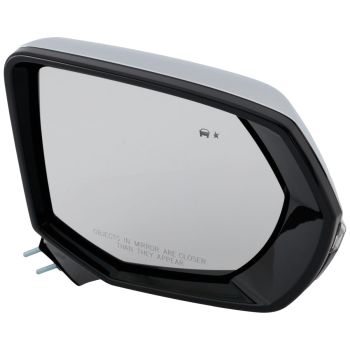 GM TRUCKS & VANS YUKON XL/XL DENALI DOOR MIRROR RIGHT (Passenger Side) PWR/HTD/SIGNAL/PUDDLE LAMP/MEMORY/P-FOLD (W/BSD)(CHROME CVR) OEM#84977316-PFM 2021-2024 PL# GM1321674