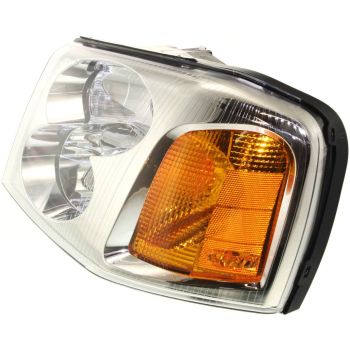 GM TRUCKS & VANS ENVOY (EXC  XUV)  HEAD LAMP ASSY LEFT (Driver Side) **CAPA** OEM#15866071 2002-2009 PL# GM2502220C