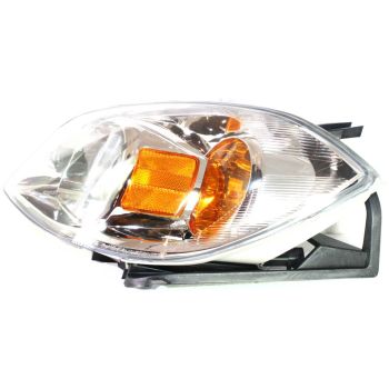CHEVROLET COBALT HEAD LAMP ASSY LEFT (Driver Side) (WO/BRKT)(CLEAR LENS)**CAPA** OEM#22740621 2005-2008 PL# GM2502251C