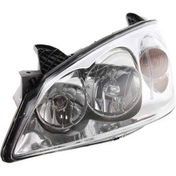 PONTIAC G6 HEAD LAMP ASSEMBLY LEFT (Driver Side) (EXC GXP)(YELLOW SIGNAL) OEM#20821143 2005-2009 PL# GM2502255