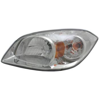 PONTIAC G5 HEAD LAMP ASSEMBLY LEFT (Driver Side) (W/ BRKT)(LIGHT SMOKED LENS) OEM#20964008-PFM 2007-2009 PL# GM2502282