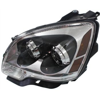 GM TRUCKS & VANS ACADIA  / ACADIA LIMITED  HEAD LAMP ASSY LEFT (Driver Side) (HALOGEN)(BLUE PROJECTOR LENS) OEM#25826765 2007-2008 PL# GM2502294