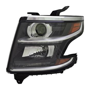 GM TRUCKS & VANS SUBURBAN  (CHEVY) HEAD LAMP ASSY LEFT (Driver Side) (HALOGEN) OEM#23490005 2015-2017 PL# GM2502405
