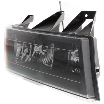 ISUZU ISUZU/PU HEAD LAMP ASSY RIGHT (Passenger Side) (W/ BLACK BEZEL) **CAPA** OEM#20766570 2006 PL# GM2503234C