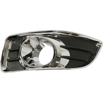 CHEVROLET MALIBU CLASSIC  FOG LAMP COVER LEFT (Driver Side) CHROME/BLACK (LT/LTZ) OEM#15853501 2008 PL# GM2598103