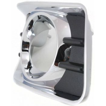 CHEVROLET MALIBU SEDAN/MAXX HATCHBACK (W/O S/M IN BMP) FOG LAMP COVER RIGHT (Passenger Side) CHR/BLK (LT/LTZ)(W/FOG) OEM# 15853500 2006-2007 PL# GM2599103