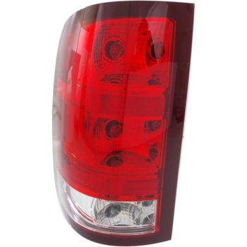 GM TRUCKS & VANS SIERRA/PU 1500 (GMC) TAIL LAMP ASSY LEFT (Driver Side)(EXC DENALI)(3046/3157 BACK UP BULB)**CAPA** OEM#25958484 2007-2013 PL# GM2800208C