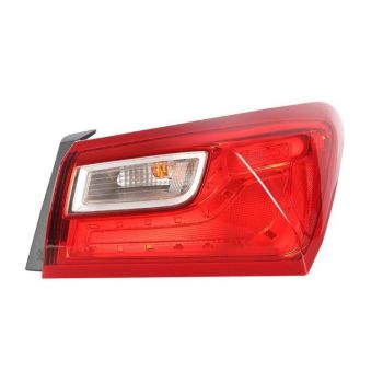 CHEVROLET MALIBU HYBRID TAIL LAMP LEFT (Driver Side) OUTER (WO/LED) OEM#84882383 2016-2020 PL# GM2804122