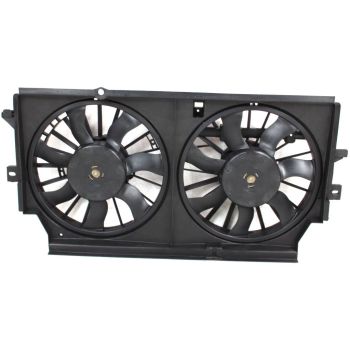 BUICK REGAL/4DOORS RADIATOR & A/C FAN ASSY (3.1L & 3.8L)(DUAL FAN) OEM#GM3115129 2002-2004 PL# GM3115129