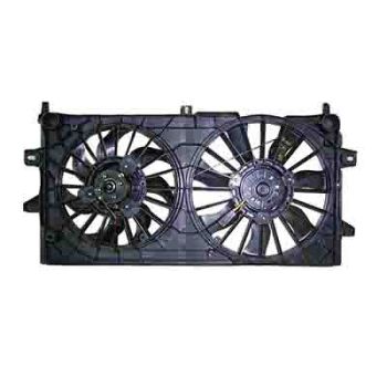 CHEVROLET MONTE CARLO RADIATOR & A/C FAN ASSEMBLY (3.5L/3.9L)(DUAL FAN) OEM# 89018690-PFM 2006-2007 PL# GM3115187