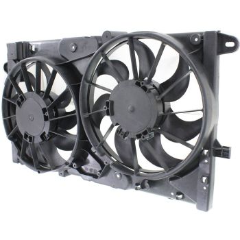 CHEVROLET MALIBU / MALIBU LIMITED RADIATOR & A/C FAN ASSEMBLY 2.0/2.5L (DUAL FAN) OEM# 20979495-PFM 2013-2016 PL# GM3115249