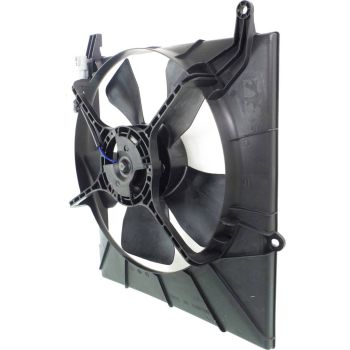 CHEVROLET AVEO (EXC SEDAN) RADIATOR & A/C FAN ASSEMBLY (W/AC)(SINGLE FAN) OEM# 96536666 2005-2008 PL# GM3117106