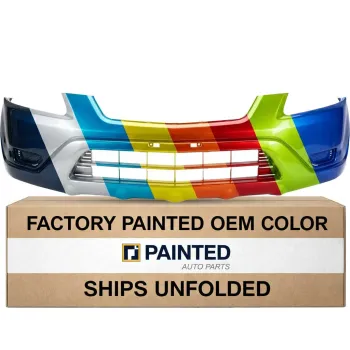 2002-2004 HONDA CRV Front Bumper Textured Black CAPA OEM# 04711S9AA90 PL# HO1000202C