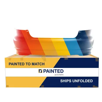 2004-2005 HONDA CIVIC SEDAN Rear Bumper OEM 04715S5AA91ZZ PL# HO1100217