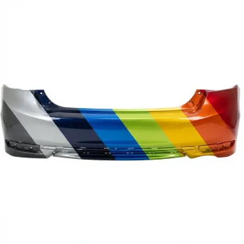 2013-2017 HONDA ACCORD SEDAN Rear Bumper Premium Single Exhaust OEM# 71501T2FA50ZZ PL# HO1100290