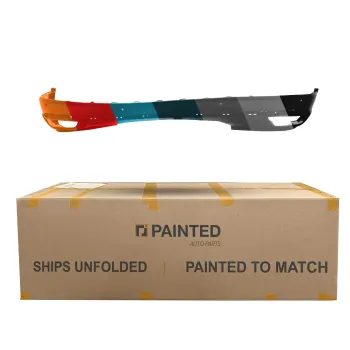 HONDA PILOT REAR BUMPER LOWER COVER TEX GRAY W/SENSOR HOLE (ELITE/TOURING)**CAPA** OEM#71510TG7B00 2016-2018 PL# HO1115107C