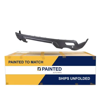 2019-2021 HONDA PASSPORT Rear Bumper Lower Texture with Sensor CAPA OEM# 71510TGSA10 PL# HO1115111C