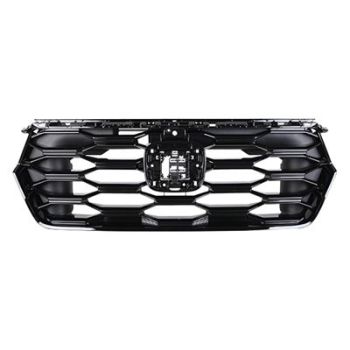 HONDA PILOT GRILLE ASSY PTD-BLACK (W/CAMERA)(ELITE/TRAILSPORT/BLACK ED) **CAPA** OEM#71120T90A20 2023-2025 PL# HO1200272C