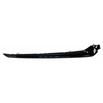 HONDA PILOT GRILLE UPPER OUTER MLDG RIGHT (Passenger Side) GLOSS-BLACK **CAPA** OEM#71210T90A10 2023-2025 PL# HO1213137C