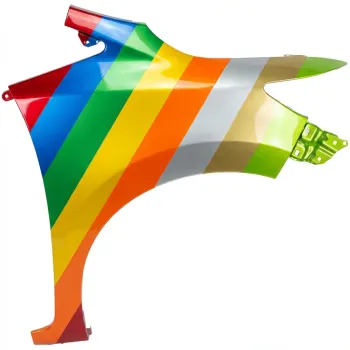 2015-2020 Honda Fit Fender Right Passenger Side Without Side Lamp Hole CAPA OEM# 60211T5RA91ZZ PL# HO1241188C