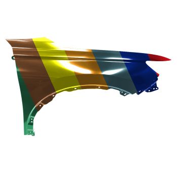 HONDA CRV HYBRID (2.0L) FENDER RIGHT (Passenger Side) **CAPA** OEM#602103A0A00ZZ 2023-2025 PL# HO1241204C