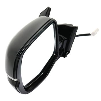 HONDA PILOT  DOOR MIRROR LEFT (Driver Side) PWR/HTD/SIGNAL/MEMORY (WO/CAMERA)(GLOSS-BLACK BASE) OEM#76250TG7A62ZD 2017-2022 PL# HO1320307