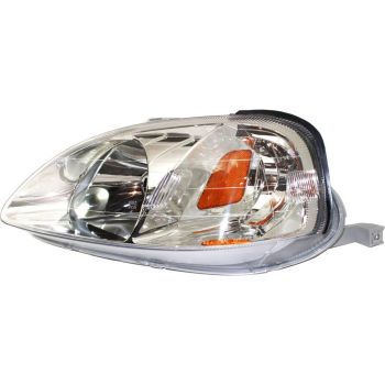 HONDA CIVIC SEDAN HEAD LAMP LEFT (Driver Side) OEM# 33151S01A02 1999-2000 PL# HO2502113