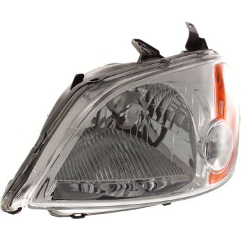 HONDA CIVIC SEDAN  HEAD LAMP UNIT LEFT (Driver Side) **CAPA** OEM#33151S5AA01 2001-2003 PL# HO2502116C