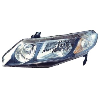 HONDA CIVIC SEDAN HEAD LAMP UNIT LEFT (Driver Side) OEM# 33151SNCA01 2009-2011 PL# HO2502127