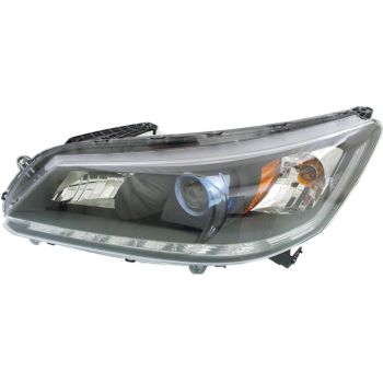 HONDA ACCORD HYBRID HEAD LAMP ASSY LEFT (Driver Side) (HALOGEN) OEM#33150T3WA01 2014-2015 PL# HO2502166