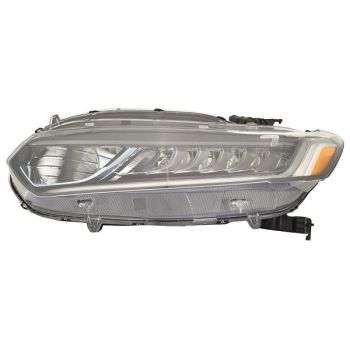 HONDA ACCORD HYBRID HEAD LAMP ASSY LEFT (Driver Side) (Driver Side) (HALOGEN HIGH BEAM)(BASE/EX/EX-L) OEM#33150TVAA52 2018-2020 PL# HO2502196
