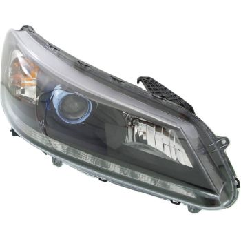 HONDA ACCORD HYBRID HEAD LAMP ASSEMBLY RIGHT (Passenger Side) (HALOGEN) **CAPA** OEM# 33100T3WA01 2014-2015 PL# HO2503166C
