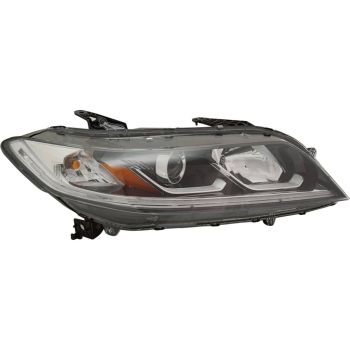 HONDA ACCORD COUPE HEAD LAMP ASSEMBLY RIGHT (Passenger Side) (HALOGEN)(LX-S)**CAPA** OEM# 33100T3LA21 2016-2017 PL# HO2503179C