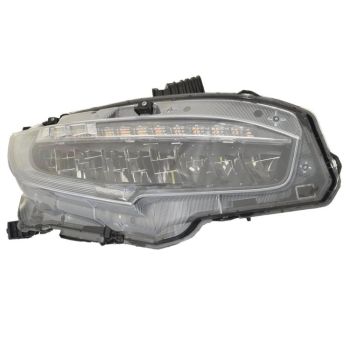 HONDA CIVIC SEDAN HEAD LAMP ASSY RIGHT (Passenger Side) (LED) **CAPA** OEM#33100TBAA23 2020-2021 PL# HO2503199C