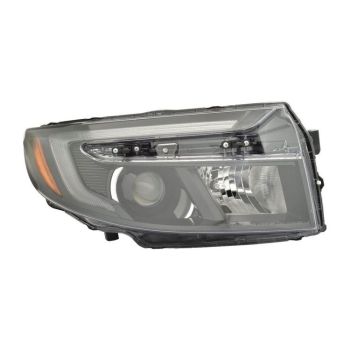 HONDA RIDGELINE HEAD LAMP ASSY LEFT (Driver Side) (LED)(RTL-E/BLACK EDITION)(7 PIN MDL) OEM#33100T6ZA11 2021-2025 PL# HO2503207
