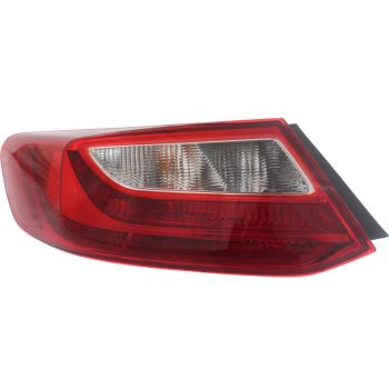 HONDA ACCORD COUPE TAIL LAMP ASSEMBLY LEFT (Driver Side) **CAPA** OEM#33550T3LA01 2013-2015 PL# HO2800185C