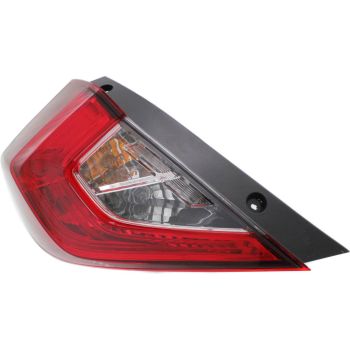 HONDA CIVIC SEDAN TAIL LAMP ASSEMBLY LEFT (Driver Side) (OUTER) OEM#33550TBAA01 2016-2021 PL# HO2804110