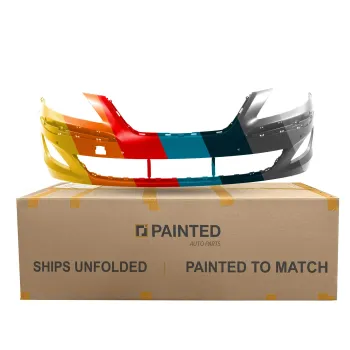 HYUNDAI GENESIS SEDAN FRONT BUMPER COVER PRIMED (W/ PARK ASSIST) **CAPA** OEM#865403M510 2011-2014 PL# HY1000198C