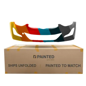 HYUNDAI ELANTRA SEDAN FRONT BUMPER COVER PRIMED (KOREA)(W/TOW CVR) OEM#865113X800 2014-2016 PL# HY1000204