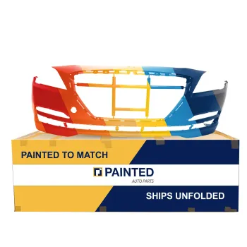 GENESIS G80 FRONT BUMPER COVER PRM (WO/WASHER)(WO/SENSOR) OEM#86511B1000 2017 PL# HY1000206